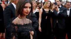 Emily Ratajkowski, en la alfombra roja de Cannes
