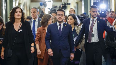 Aragon�s en el Senado: �La amnist�a es el punto de partida; el destino es votar la independencia�