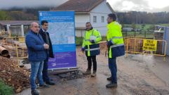 Obras en la calle Barrio de Laza