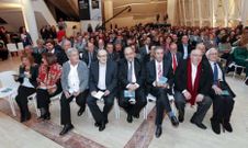 Acto de entrega dos premios, celebrado onte nunha das estancias do Gais. 