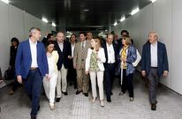 Rueda, Louz�n, Ethel V�zquez, Louro y otros cargos acompa�aron a Pastor en la inauguraci�n. 