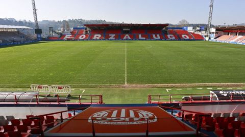 Vista panor&aacute;mica del &Aacute;ngel Carro de Lugo.