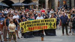 Los convocantes exigieron a la Xunta que cambie los modelos de su pol�tica forestal y agroganadera para luchar contra los fuegos forestales