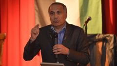 Mohamed Safa, en una imagen de archivo, durante una conferencia