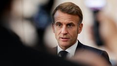 El presidente francs, Emmanuel Macron