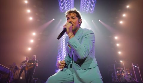 Concerto de David Bisbal no Coliseum da Corua. O cantante almeriense presentou o seu ltimo traballo,Me siento vivo, con motivo dos seus 20 anos sobre os escenarios. 16/09/2023