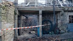 Un incendio calcina una vivienda en Taboadela