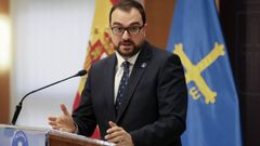 El presidente del Principado de Asturias, Adrin Barbn