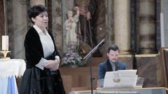 Mazoy ofreci� un concierto solidario en la iglesia A Nova.