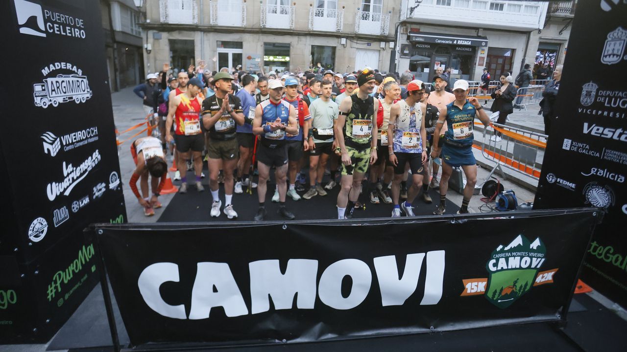 Alain Santamaría rompe el récord de la Camovi tras una imponente carrera en Viveiro