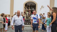 La procesi�n y sesi�n verm� de�Corme, en im�genes