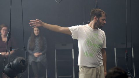 O bailar�n e core�grafo Fran Mart�nez