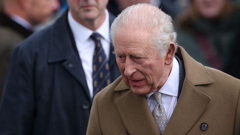 El rey Carlos III de Inglaterra.