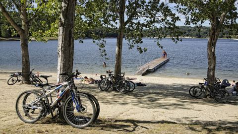 Playa de los Franceses en Prada, ro Xares.