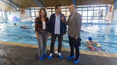 El conselleiro visit� el complejo deportivo de Cabana