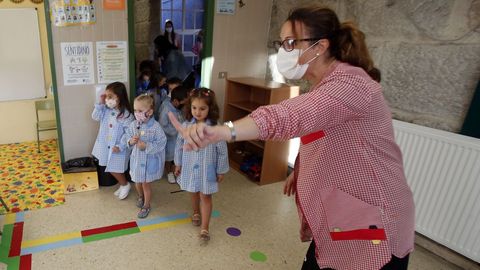 Vuelta al cole en el colegio de Barcelos