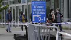 Expocoru�a es uno de los lugares de vacunaci�n masiva en A Coru�a