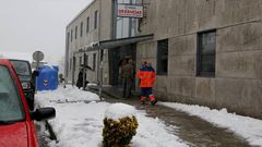 En A Fonsagrada la nieve no cay� con la intensidad de otras ocasiones, seg�n afirman los vecinos.