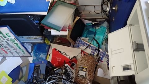 Desperfectos en el interior del local