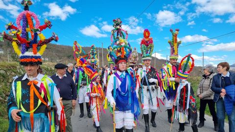 As foi o desfile de boteiros e fulins en Vilario de Conso