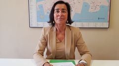 Elvira Miramontes, concejala del grupo municipal del PP en Ferrol