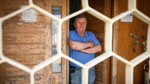 Manuel Ferreiro, presidente de la Casa do Mel, la asociaci&oacute;n que re&uacute;ne a los productores de la comarca del Eume.