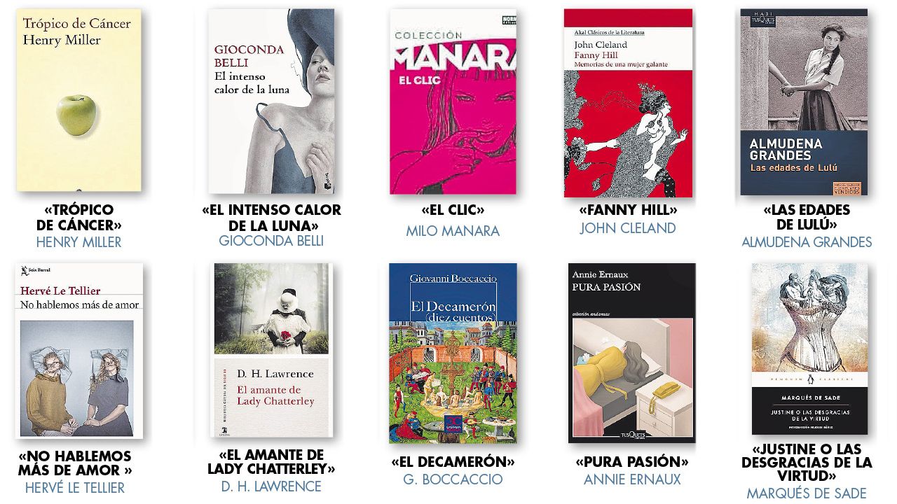 Los 20 libros más ardientes de la historia