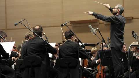 El director Dima Slobodeniouk en una imagen de archivo.