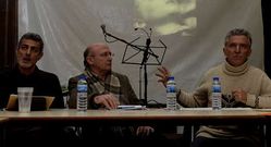Carlos Quiroga, Carlos Lema e Ignacio Castro.