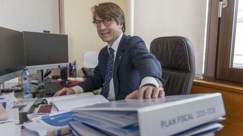 Miguel Corgos, conselleiro de Facenda