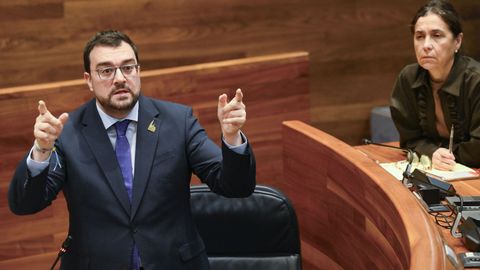 El presidente del Principado, Adri�n Barb�n