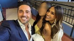 Paula Echevarr�a y David Bustamante, unidos en la graduaci�n de Daniella.