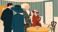 Unha das ilustraci�ns de Dakota Hern�ndez que embelecen a edici�n.