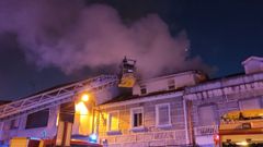 El fuego se inici� en el piso m�s alto del inmueble