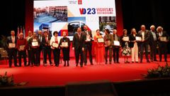 El lbum de fotos de los premios de Vigo