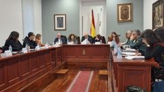 La subdelegada del Gobierno y el alcalde de Noia presidieron la reuni�n para constituir la mesa de coordinaci�n contra la violencia de g�nero.