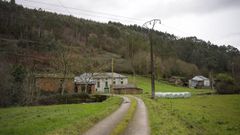 Imagen de una aldea de Lugo.