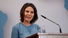 Annalena Baerbock, ministra de Exeriores alemana.