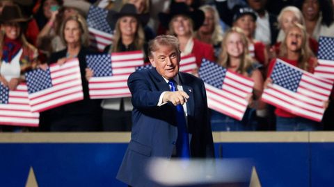 El presidente de los Estados Unidos, Donald Trump.