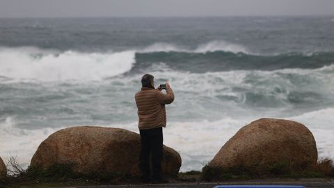 Imagen de archivo de temporal en A Coru�a