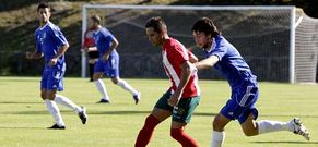 Los jugadores naroneses pelearon hasta el final.