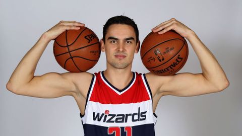 El ex del Barcelona Tomas Satoransky, con los Wizards