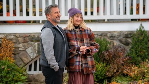 Steve Carell y Kerri Kenney-Silver, en �Las cuatro estaciones�.