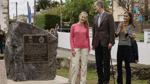 La familia real visita Cadav�u para entregar el premio al Pueblo Ejemplar 2022