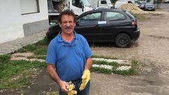 Adolfo P�rez Touceda, responsable de la empresa Gruconsa a la que le han quitado la gr�a de Ponteareas
