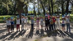 Lo conseguimos!, celebraron los alumnos del EEI Vila Laura, de Vigo, premio al mejor proyecto infantil
