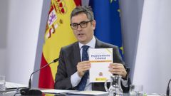 Bolaños ve «histórica» la ley que dejará las causas penales en manos de fiscales