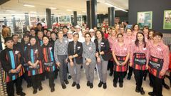 Vegalsa-Eroski inaugura su nuevo supermercado en Rianxo, una tienda de casi 1.400 metros cuadrados que abrir sus puertas maana