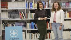 Yolanda Casta�o e Iria Castro presentaron la iniciativa en Lugo