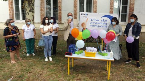 O acto levouse a cabo onte fronte o edificio do Ramal de Vilagarc�a